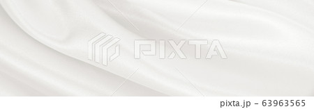 Smooth elegant golden silk or satin luxury cloth 63963565