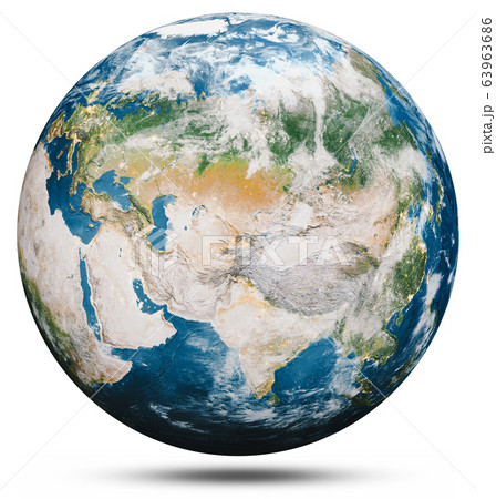 Planet Earth globe isolated Planet Earth globe isolated 63963686