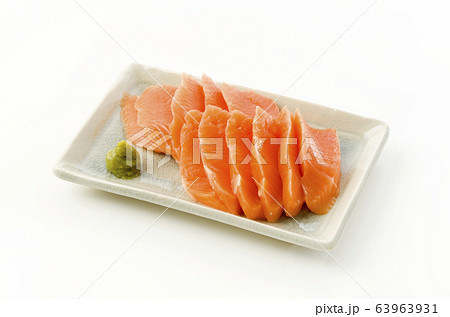 トラウトサーモン刺身 トラウトサーモン刺身 63963931