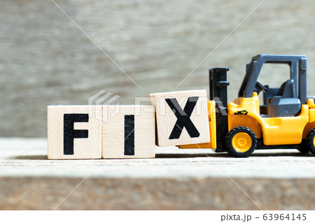Toy forklift hold letter block x to complete word fix Toy forklift hold letter block x to complete word fix 63964145