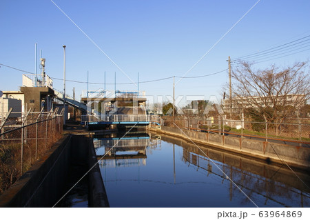 見沼代用水:瓦葺伏越にて(蓮田市側) 見沼代用水:瓦葺伏越にて(蓮田市側) 63964869