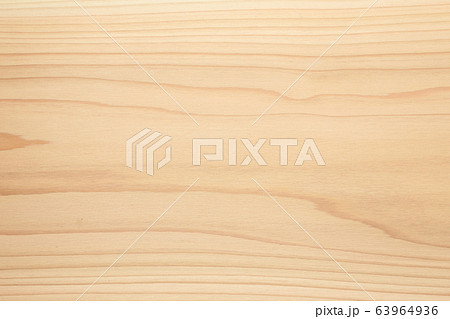 木目の背景素材　杉材の木目 63964936