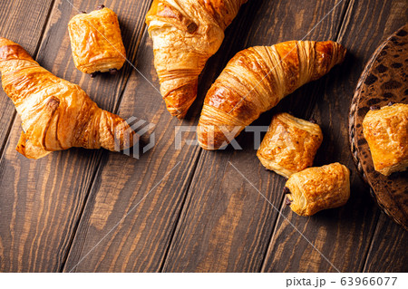 Freshly baked sweet buns puff pastry Freshly baked sweet buns puff pastry 63966077