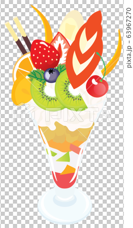 Fruit parfait - Stock Illustration [63967270] - PIXTA