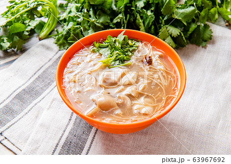 台湾風そうめん、台湾麵線、大腸そうめん、大腸麺線、大腸、牡蠣、カキ入りそうめん 63967692