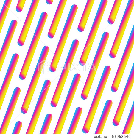 Abstract vector template with repeated sticks. Gradient neon lines on white background. Vector illustration Abstract vector template with repeated sticks. Gradient neon lines on white background. Vector illustration 63968640