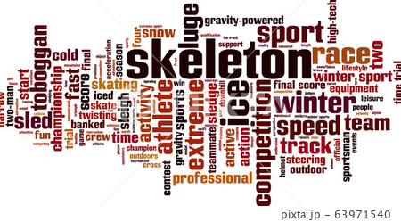 Skeleton word cloud Skeleton word cloud 63971540
