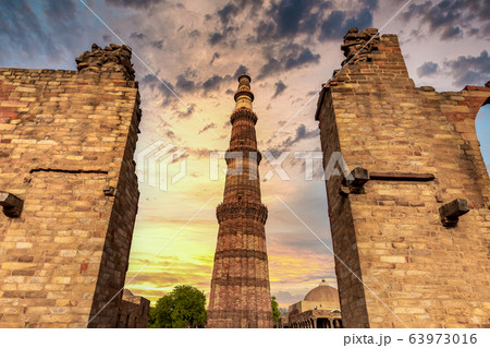 Qutub Minar New Delhi, India, The tallest minaret 63973016