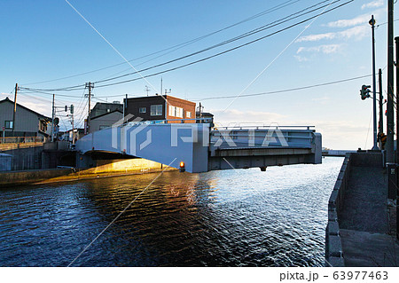 富山県/ 生地中橋（世界的にも珍しい片持ち旋回式可動橋）未来に残したい漁業漁村の歴史文化財産百選 63977463