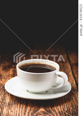 Cup of black coffee Cup of black coffee 63978025