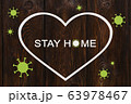 Coronavirus or covid19 quarantine. Stay home 63978467