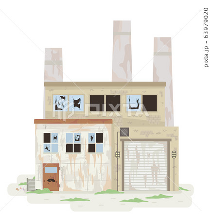 Abandoned Factory Illustration 63979020