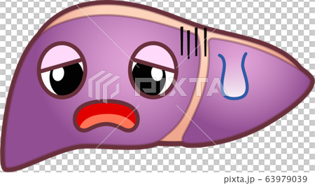 肝臓のキャラクター 肝臓のキャラクター 63979039