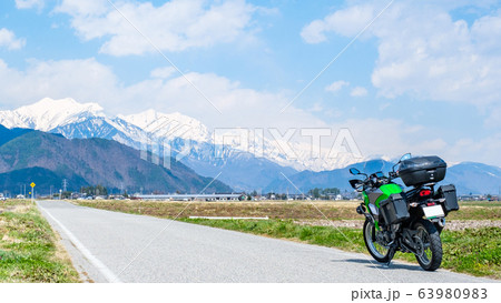 バイクツーリング(早春の安曇野) バイクツーリング(早春の安曇野) 63980983