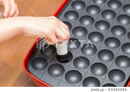 たこ焼き用鉄板 63983084