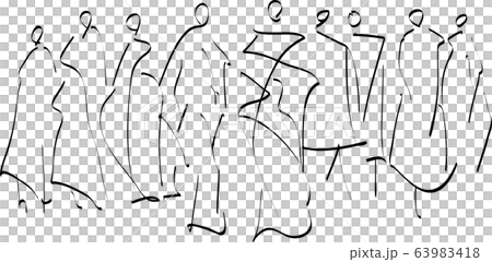 Person_pen drawing Person_pen drawing 63983418