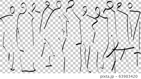 Person_pen drawing 63983420
