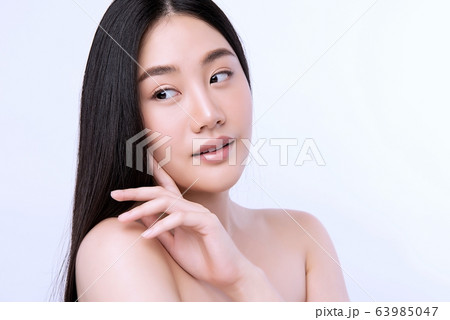 女性　美人　若い　可愛い　魅力的　人物 63985047