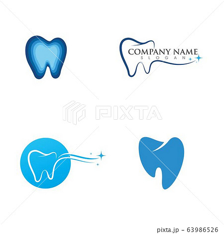 Dental logo Template vector 63986526