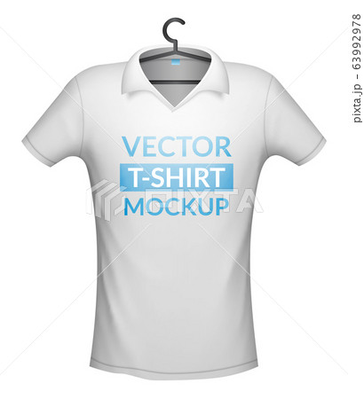 Polo white color mockup Polo white color mockup 63992978