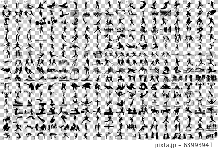 スポーツシルエット名称 スポーツシルエット名称 63993941