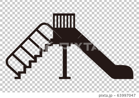 滑り台のイラスト素材