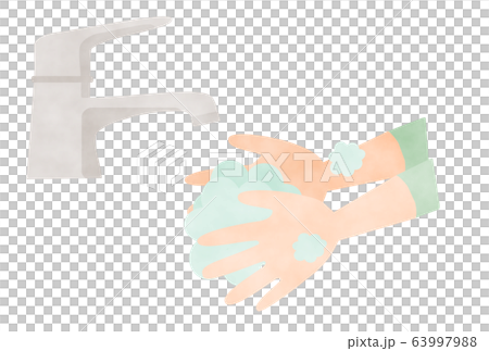 手洗い イラスト 手洗い イラスト 63997988