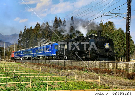 花畑の傍らを軽やかに…【蒸気機関車・C11】 63998233