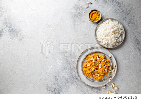 Tradishional Indian Food Lamb Korma with Cashew Tradishional Indian Food Lamb Korma with Cashew 64002139