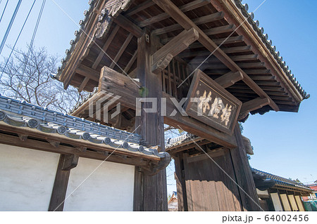 勝願寺 惣門 埼玉県鴻巣市 勝願寺 惣門 埼玉県鴻巣市 64002456