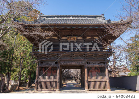 勝願寺 仁王門 埼玉県鴻巣市 勝願寺 仁王門 埼玉県鴻巣市 64003433