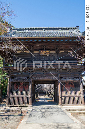勝願寺 仁王門 埼玉県鴻巣市 勝願寺 仁王門 埼玉県鴻巣市 64003434