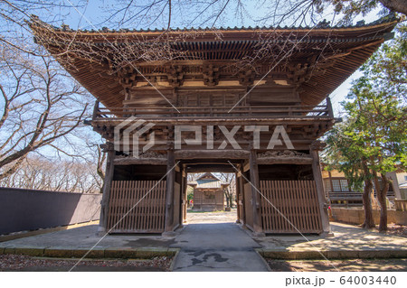 勝願寺　仁王門　埼玉県鴻巣市 64003440