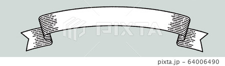 ビンテージ リボン バナー ビンテージ リボン バナー 64006490