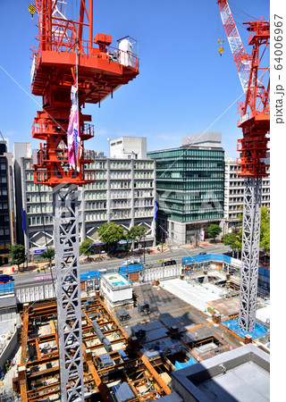 天神ビッグバン工事現場 天神ビッグバンプロジェクト 天神明治通り地区 天神ビジネスセンター工事 天神ビッグバン工事現場 天神ビッグバンプロジェクト 天神明治通り地区 天神ビジネスセンター工事 64006967