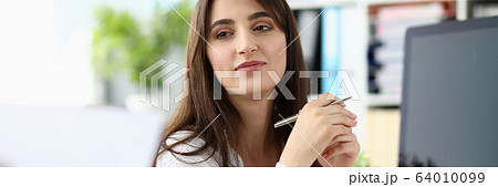 Joyful business colleague 64010099