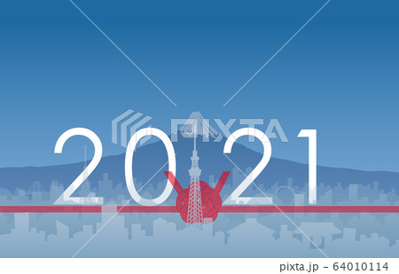 2021 東京と富士山 水引き 64010114
