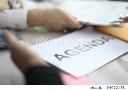 Staff at formal meeting 64010158