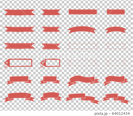 Hand-painted ribbon title decoration / headline / fashionable / cute 64012434