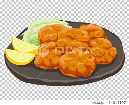 鳥の唐揚げのイラスト 鳥の唐揚げのイラスト 64013197