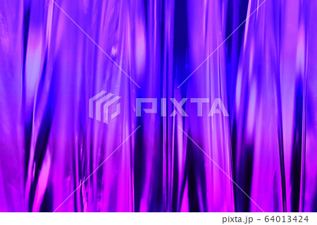 Abstract blurred neon pink and purple wavy 64013424