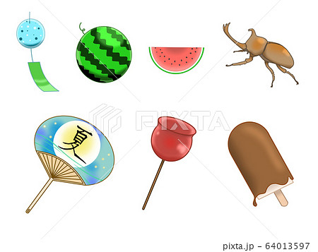 夏の風物詩 夏の風物詩 64013597