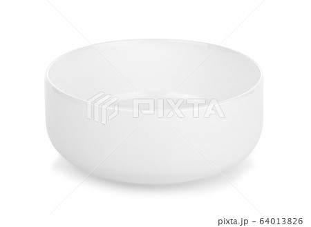 white bowl isolated on white background white bowl isolated on white background 64013826