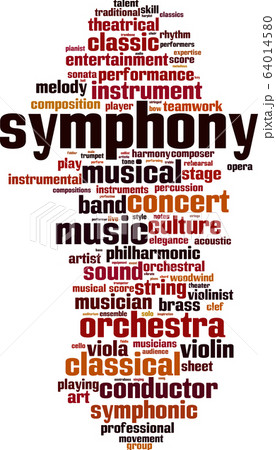Symphony word cloud 64014580