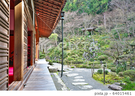 【金剛輪寺 明寿院庭園】 滋賀県愛知郡愛荘町松尾寺 64015461