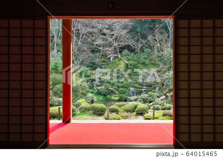 【金剛輪寺 明寿院庭園】 滋賀県愛知郡愛荘町松尾寺 64015465