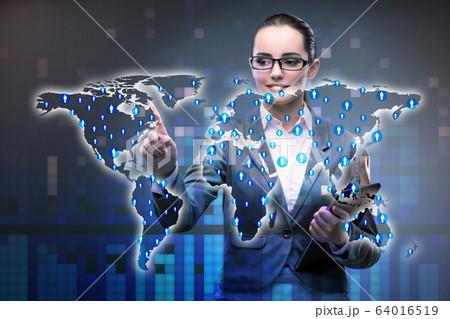 Online recruitment and job search concept 64016519