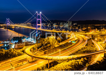 Tsing ma bridge  64018607