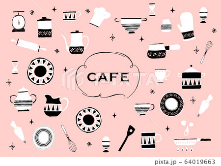 大人なカフェ素材 大人なカフェ素材 64019663