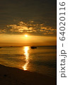 ウベア島で見た夕日 64020116